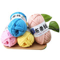 Wholesale 100% Polyester T-Shirt Yarn Solid Color Hand Knitting Crochet Fabric with Dyed Pattern for Fancy Yarn Projects
