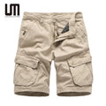 Clearance Sales New Years Custom Logo Fashion Men Clothing Casual Loose Baggy Streetwear Cotton Cargo Shorts