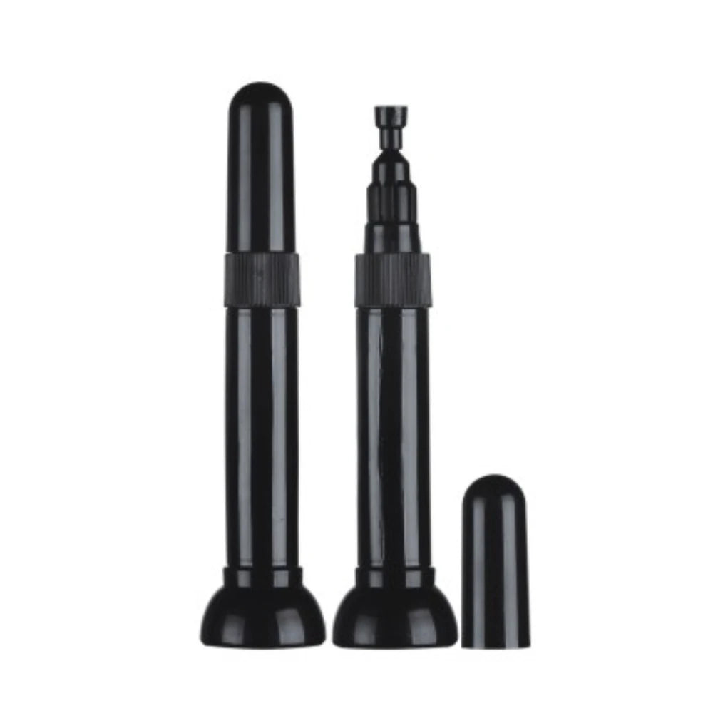 Customized 10ml Black Screw Cap Plastic Nail Polish Pen for Nail Gel Art & Cosmetic Use Scratch Repair Painting Labeling