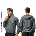 Xsunwing OEM ODM Unisex Summer UPF30 Windbreaker Quick Dry Light Breathable Running Tops Plus Size Men Outdoor Jackets UXXZ5808