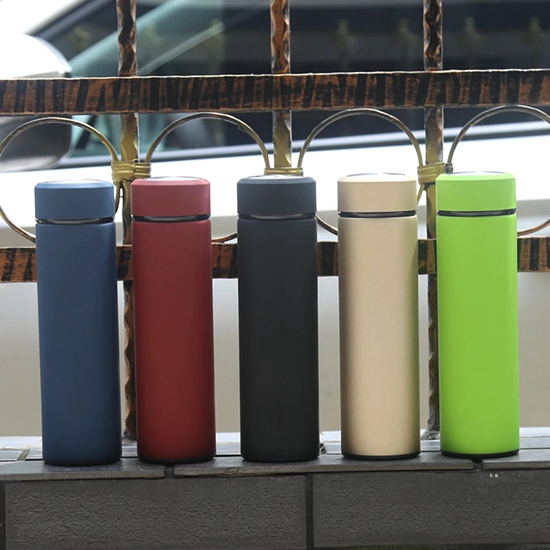 Hot Sale 500ml Tea Bottle With Infuser Life Straight Cup Double Walled Stainless Steel Vacuum Insulated Water Bottle