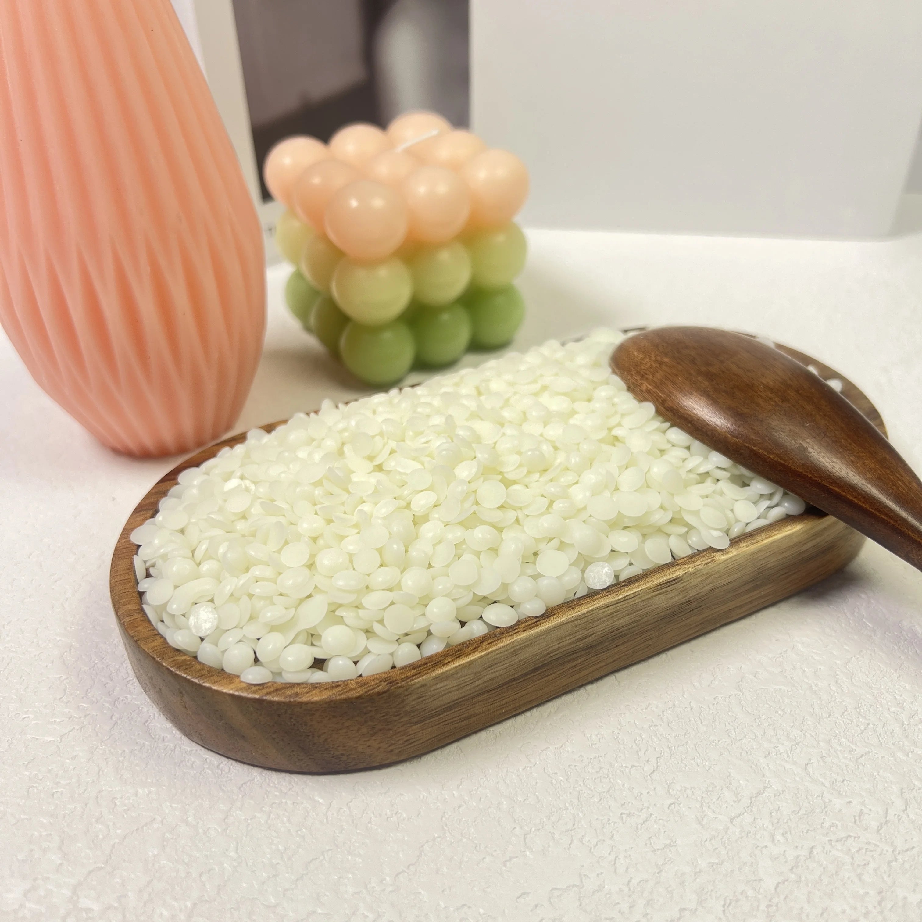 Custom Cheap Price Soy Wax Aromatherapy Candles Scented Candle Wax  for Wood Candle Making 25kg/bag