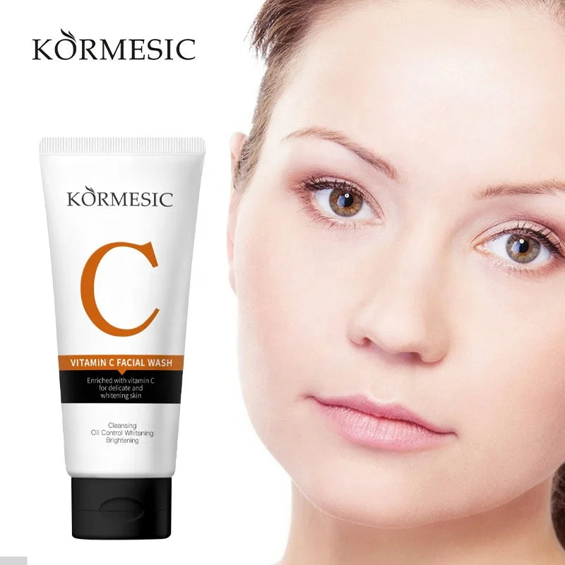 Private Label KORMESIC Enriched with Vitamin C for Delicate and Whitening Skin Facial Wash