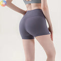 Women's High Waist Yoga Shorts Cool Feeling Quick Drying Butt Lifting Design Upgraded Bee Waist Version with Multiple Colors