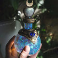 New Arrivals Resin Moon Magic Potion Bottle Crystal Resin Witch Magic Bottle for Decoration