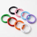 Factory Wholesale Custom Acrylic Keychains Rings Cartoon Style Metal Accessories Keychain Pendant