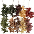 New Arrivals Long Stem Green Plants Leaf Artificial Tree Leaves for Wedding Arch Decoration