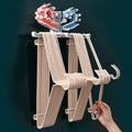 Wall-mounted Clothes Hanger Storage Rack Balcony Toilet Arrangement Storage Rack