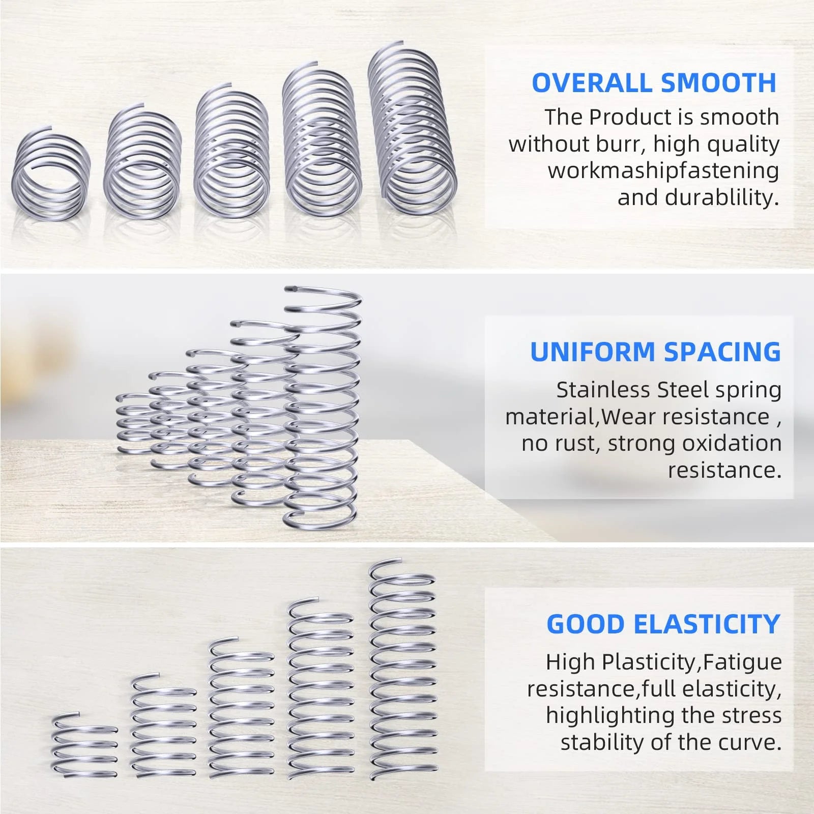 Precision Compression Spring Ready to Ship Standard Sizes Available
