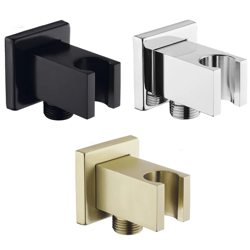 Multi Style Modern Chrome Shower Arms with Easy Installation for Bathroom and Hotel Use