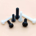 Black and White Color of Pan Hex Head China Plastic Bolt and Nut