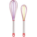 2025 Hot Sale Low Price Mini 10 Inch Egg Beater Stainless Steel Egg Whisk