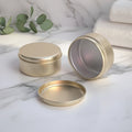 100ml Aluminum Metal Cosmetic Jar & Tin Can with Matte Finish Customizable Colors for Soap and Cosmetics