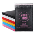 ZGCX Strong Adhesive Envelopes Packaging Matte Bubble Mailer Black Bubble Mailers Poly Mailer