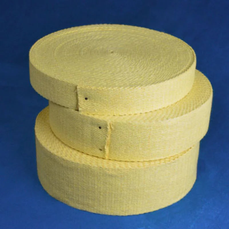 Best Price Aramid Fire Kevlar Wick Webbing 50mm 75mm 2 Inch Wide 3mm 2mm Thick Flat Kevlar Wick