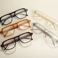 New Models Europe America Design Unisex Acetate Fashionable Diamond Eco-Friendly Full-Rim Optical Glasses Frames Prescription