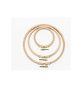 Natural Beech Wooden Embroidery Beech Hoop DIY Craft Hand Cross Stitch Beechwood Frame Hoop