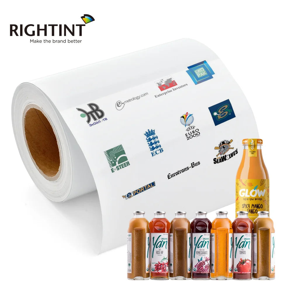 Popular Printable Self Adhesive Paper Roll Sticker Water Activated Vinyl Material Glossy Matte 50% off