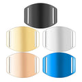 Multi-color Curved Slide-on Pet Collar Charm Stainless Steel Engraved Rectangle Name Dog Pendant Blank DIY Bracelet