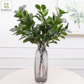 Hot Sale Artificial Silk Branch Leaves Peperomia Tetraphylla Greenery Real Touch Plant for Wedding Party Home Table Decoration