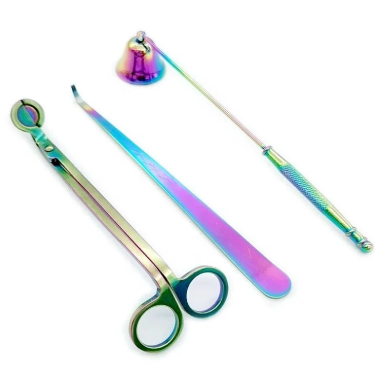 Candle Snuffer Candle Wick Trimmer Wick Dipper 3 in 1 Candle Accessory Set