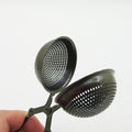 Silver Gold Copper Black 18/8 Stainless Steel Kitchen Snap Spoon Tea Infuser Strainer Ball for Loose Leaf Tea and Mulling Spices