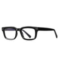 Men'S TR90 Anti Blue Light Glasses Frame New Small Square Thick Frame Optical Glasses High Quality Eyeglasses Frame 2024