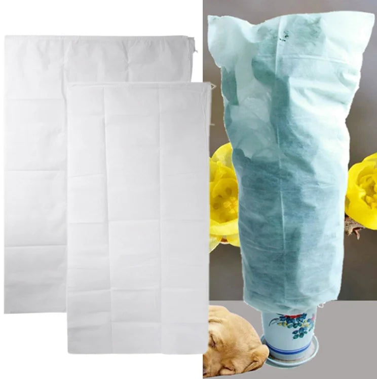Garden Row Cover Fabric Polypropylene Nonwoven Breathable Eco-Friendly Tear-Resistant for Frost Protection Vegetable Fruit Tree