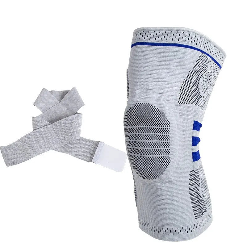 HX064 Factory-Accommodating Knee Brace Compression Sleeves Flexible Support for Running
