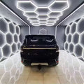 Factory Sell Commercial Systems Hexagon Led Light for Workshop Honeycomb Led Lights for Garage Work Light for Car Detailing Shop