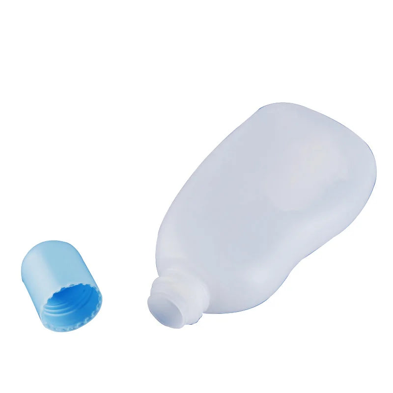 120ml HDPE Cosmetic Plastic Bottle Custom Color Crown Cap Face Cream Lotion Bottle for  Personal Care