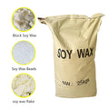 Wholesale Natural Soy Bean Wax Environment-friendly Flakes Pure Soy Wax 25kg Candle Jars for Candle Making