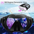 Best Price Snorkel Masks Unisex Underwater Outdoor Sports Snorkeling Diving Gear Glasses Mask