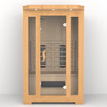 Smartmak Indoor Infrared Sauna 2-3 Person Low Emf Mobile Home Far Infrared Sauna Room
