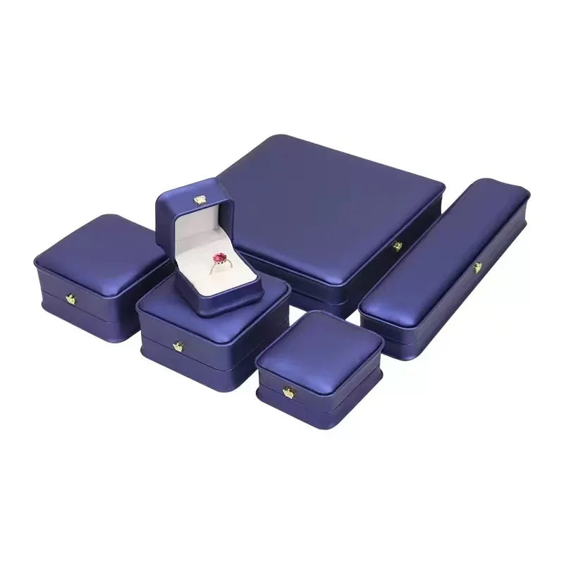 MU 6 Size Rounded Crown Jewelry Box Ring Pendant Bracelet Necklace Jewelry Box Packaging Storage Box