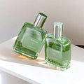 30ml Clear Glass Women's Perfume Bottle with Screw Cap Screen Printing Spray Nozzle Persistent Fragrance 100pcs MOQ