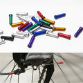 Aluminum Alloy Colorful Bicycle Brake Wire Core Cap for Protecting Shift Brake Cables Bicycle Spare Parts