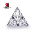 Baifu Jewelry Top Quality DEF VVS White Loose Triangle Moissanite