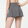 Women's High Waist Athletic Sports Fitness Yoga Shorts Tennis Skirt Tennis Dress With Shorts