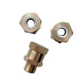 G1/4 Electric Gas Vacuum Valve Yellow Model B23-2 for Coffee Equipment Pressure Reducing Brass Spare Parts