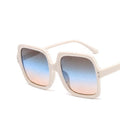 China NDK835 Unisex Gradient Lenses 2020 New Trends Cheap Flat Square Sunglasses Wholesale Promotional