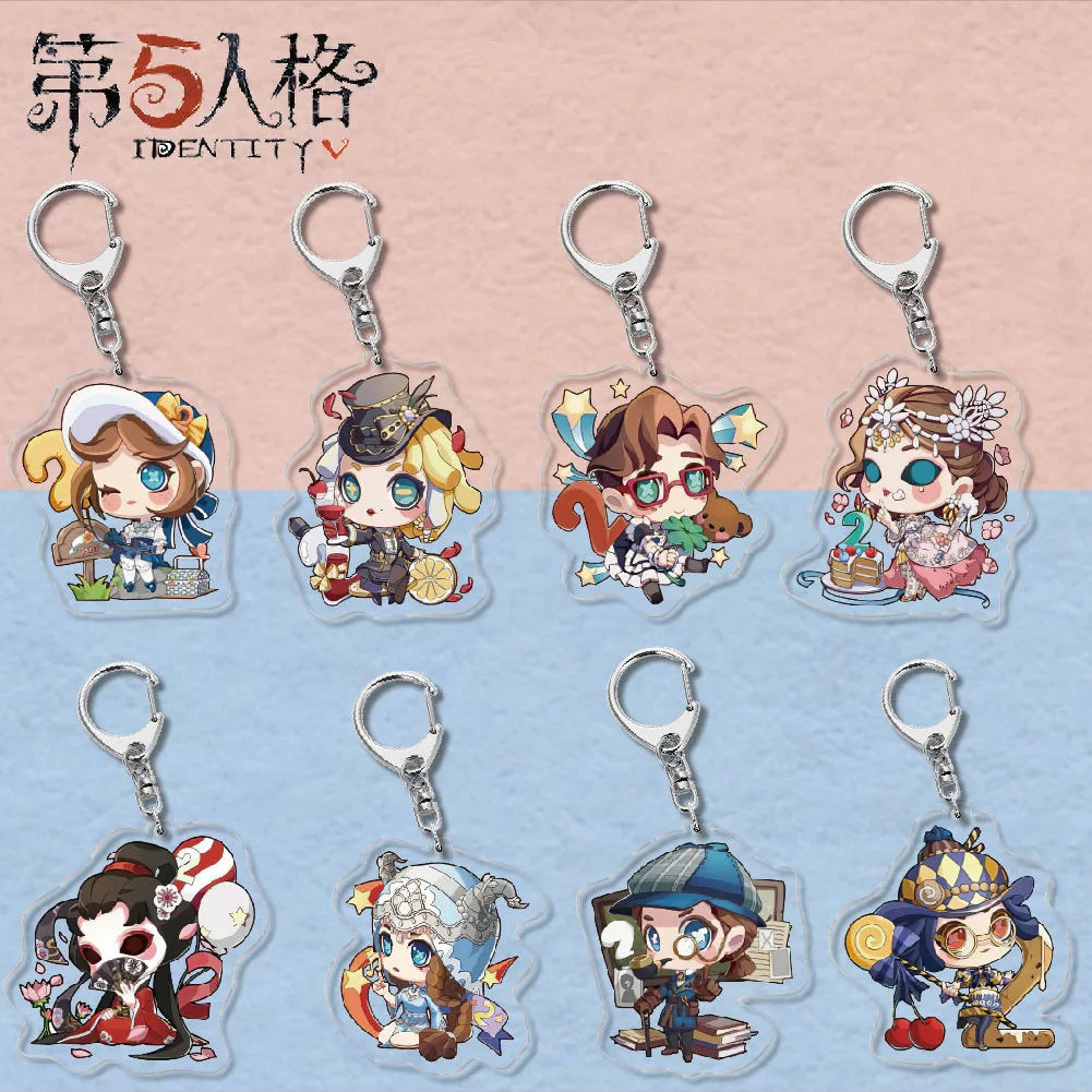 Anime Accessories Character Marta Betanfeld Tracy Reznik Cute Identity V Acrylic Keychain