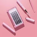 Glue Free False Clusters Eyelashes Natural Self Adhesive Lashes Extensions No Glue Needed Pre Glued Lashes Easy to Apply