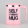 400ml Automatic Electric Lazy Self Stirring Mug Cup Coffee Milk Mixing Mug Smart Stainless Steel Juice Mix Cup Drinkware