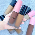 OEM Cosmetics Lightweight 18 Colors Long Lasting Face Makeup Full Coverage Waterproof Matte Liquid Foundation