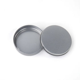 Round Diameter 90mm Height 20mm Storage Tin Can Gyro Tin Box Wedding Candy Packaging Tin Box