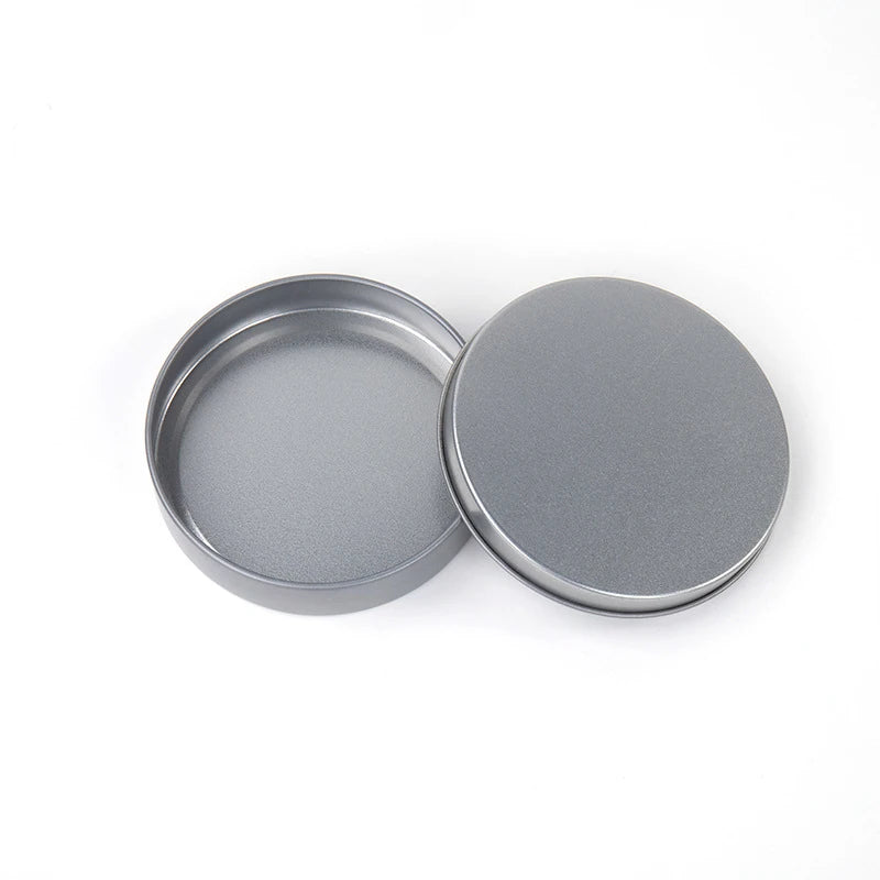 Round Diameter 90mm Height 20mm  Storage Tin Can Gyro Tin Box  Wedding Candy Packaging Tin Box