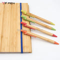 Bamboo Recycle Eco Friendly Spiral Notebook Note Book with Pen with Full Colors UV Printing or Silk Printing