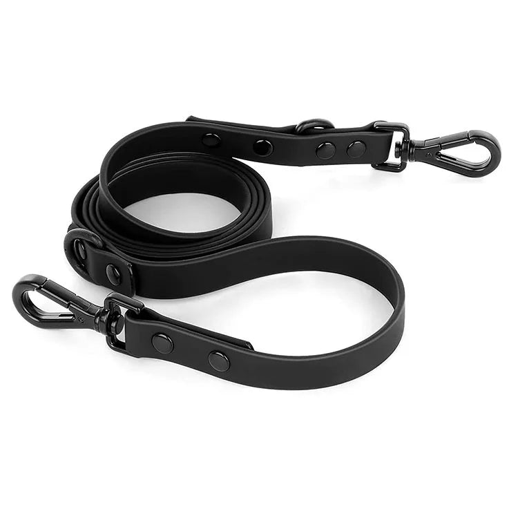 Wholesale Durable Rubber Waterproof Heavy Duty Training Dog Leash with Double Buckle