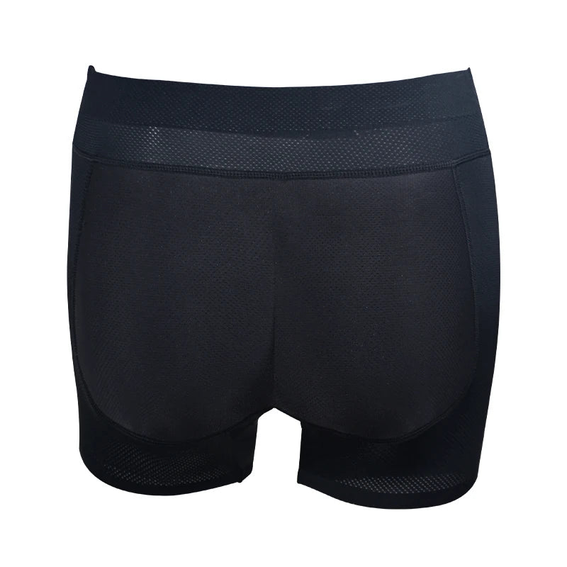 Stretch Pants Waist Stretchable Fabric Crotch Padded Buttocks Butt Lift Seamless Hem Women's Buttocks Enhanced Underwear